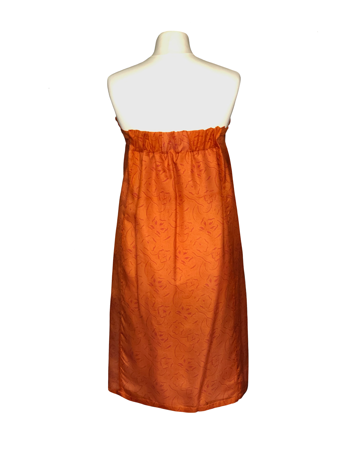 Robe bustier Gaïa orange