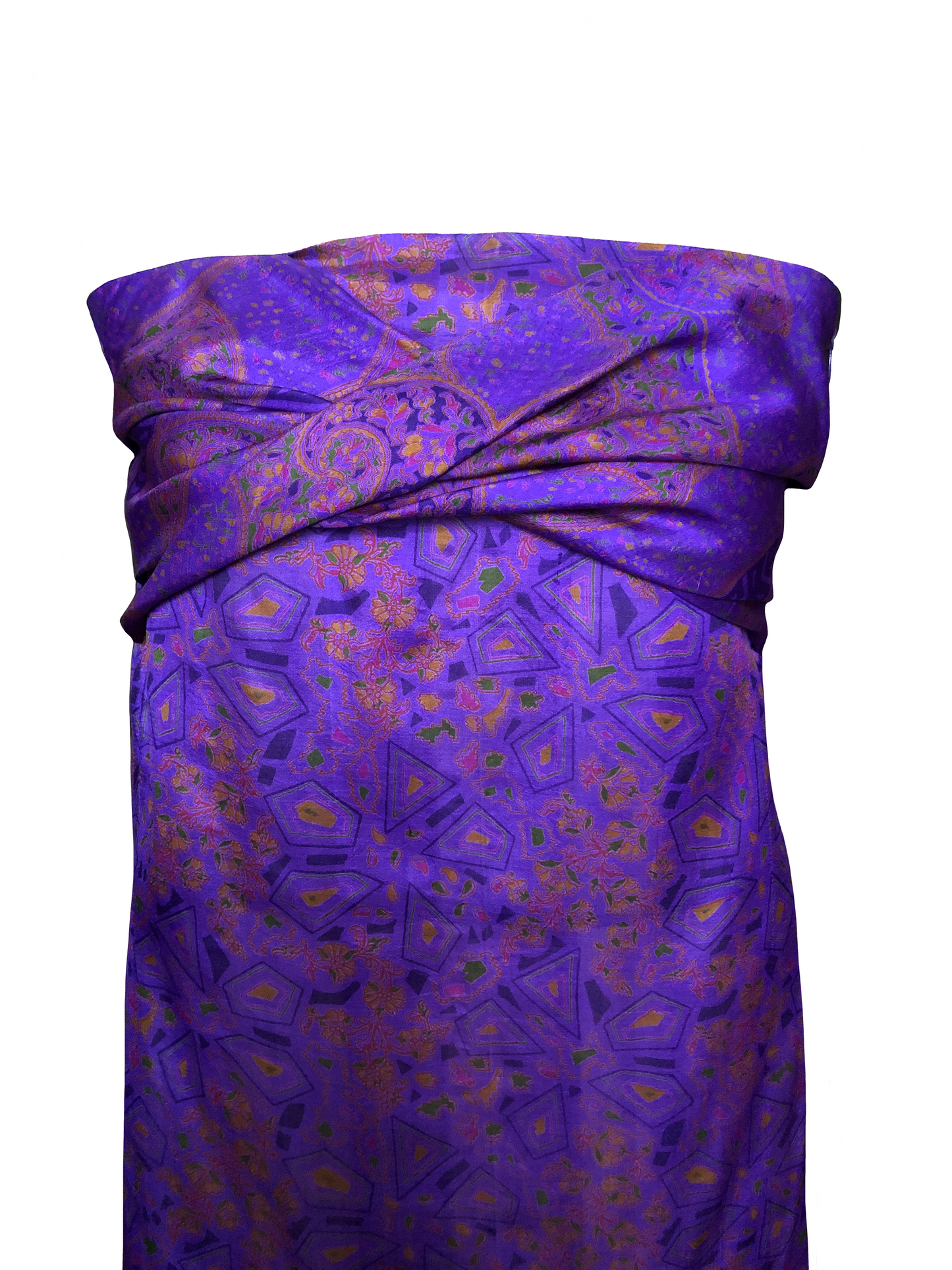 Robe bustier Gaïa violet figures